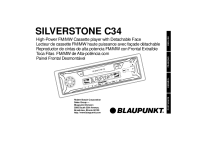 Blaupunkt Silverstone-C-34 - Owners Manual 